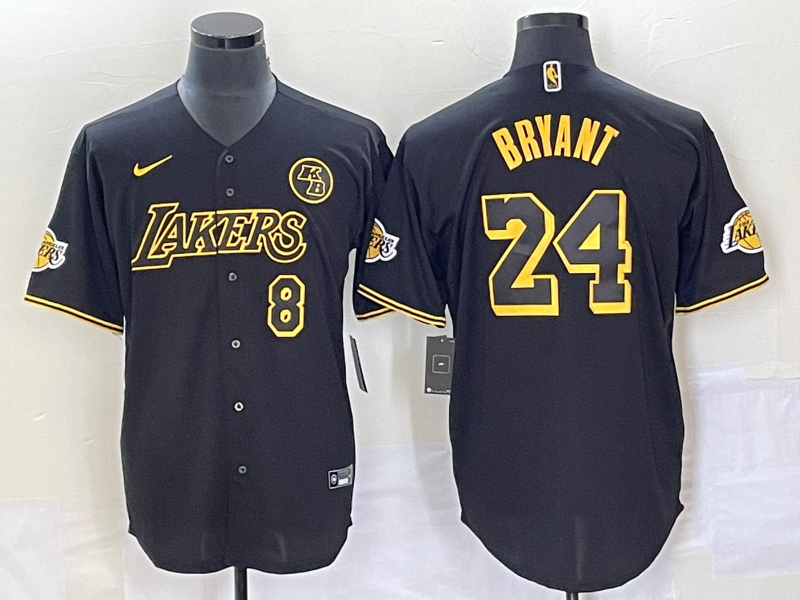 Men 2025 Los Angeles Lakers #24 Bryant black NBA Nike jersey 007->los angeles lakers->NBA Jersey